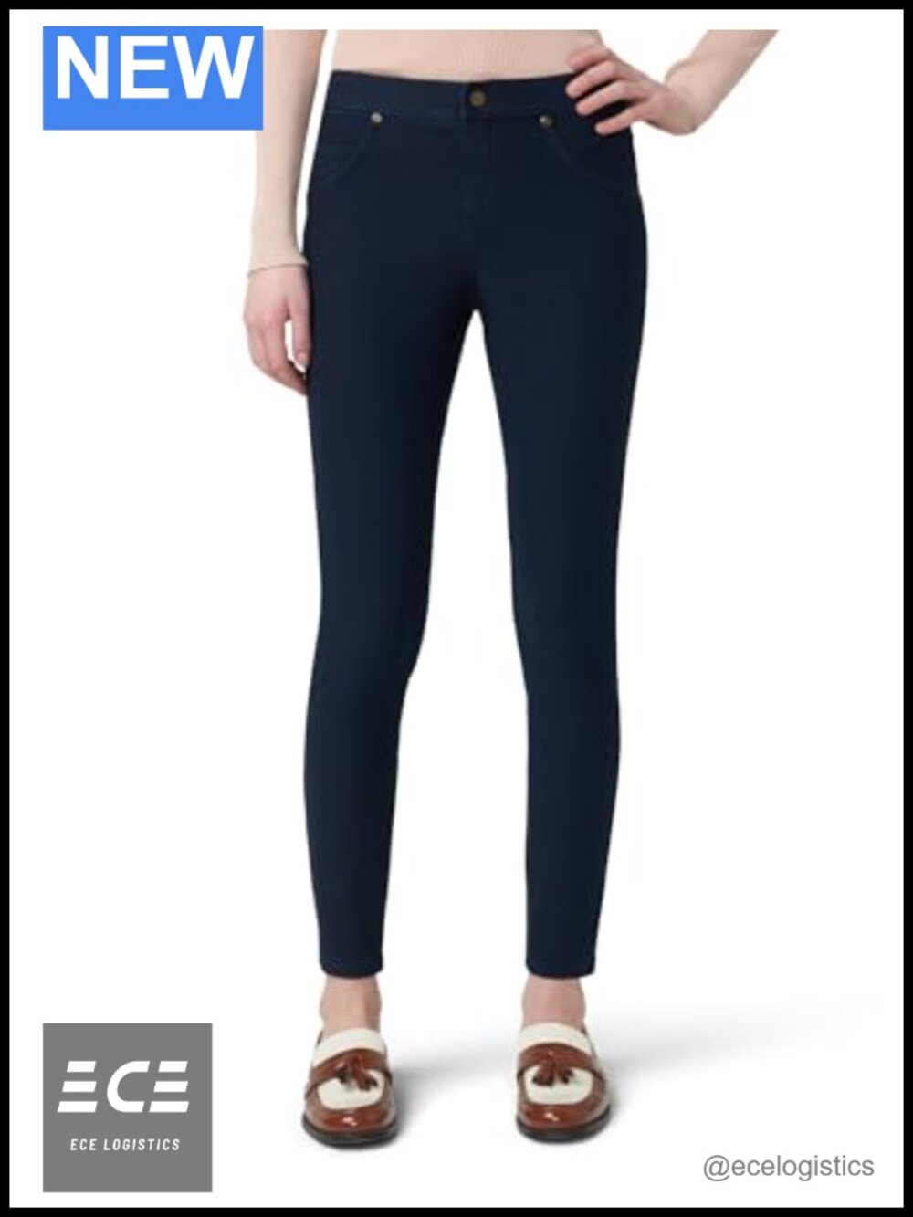 HUE Ultra Soft Fleece Lined Denim Leggings